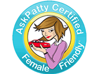 AskPatty Certified Female Friendly