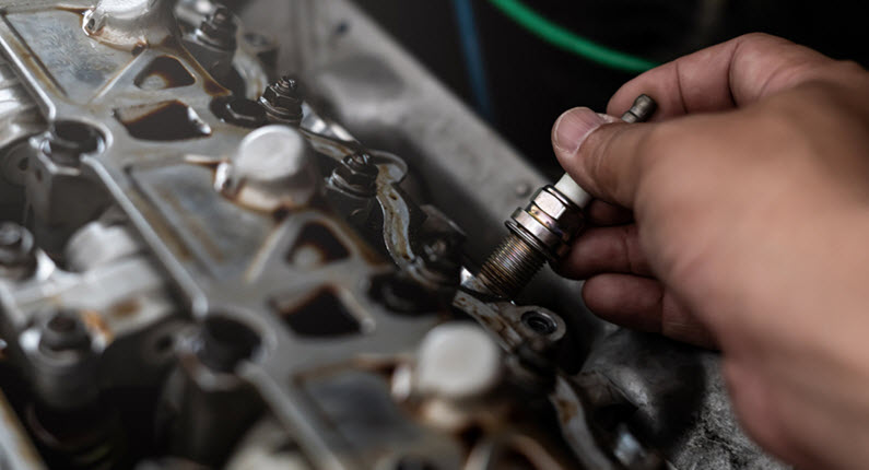Audi Spark Plug Check